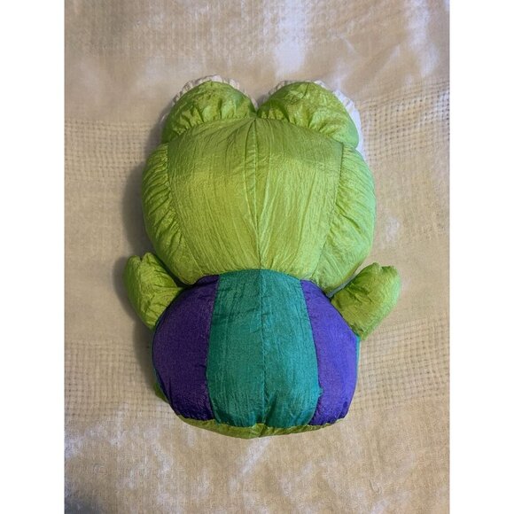 Vintage Sanrio Keroppi Puffalump Plush Toy Frog - Picture 3 of 10